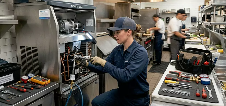 Industrial Ice Machine Maintenance in Lowell
